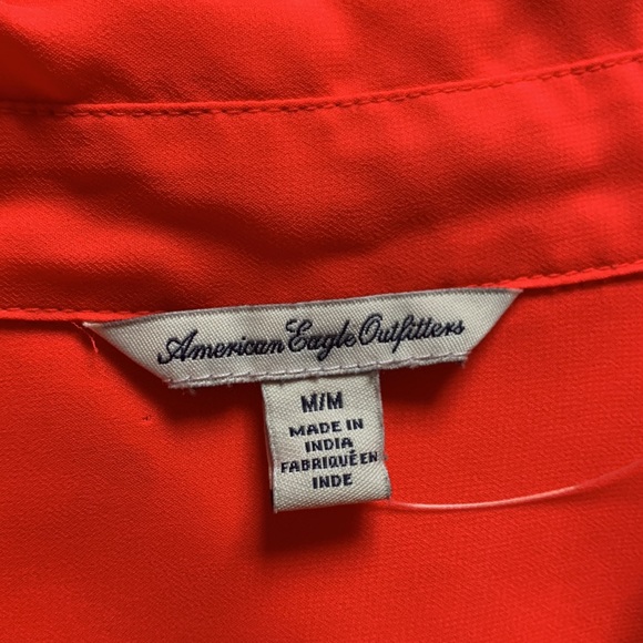 M |American Eagle Button Up - Picture 3 of 4